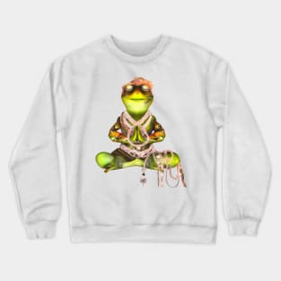 Namaste Frog Crewneck Sweatshirt